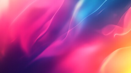 Obraz premium Abstract, colorful background with wavy, blurred lines.