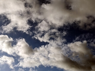 Stormy Sky With Thunder and Dark Clouds