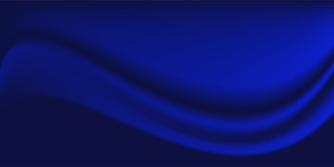 Dark abstract background with neon lines, glow. Blue blurred background, light effects.