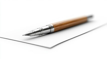 Editable Clipboard with Form on White Background. Generative AI