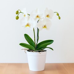 Fototapeta premium Orchids placed in a bright spot, watered sparingly to avoid root rot