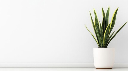 Snake plants thriving with minimal watering every few weeks