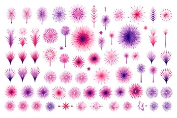 Abstract geometric shapes, icons, vector set

