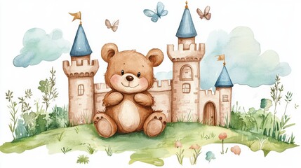Teddy Bear Castle Fantasy