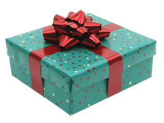 a gift box with a bow