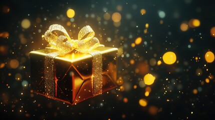 The Golden Gift Box