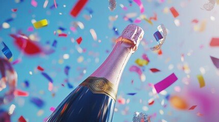 The Champagne Bottle Celebration