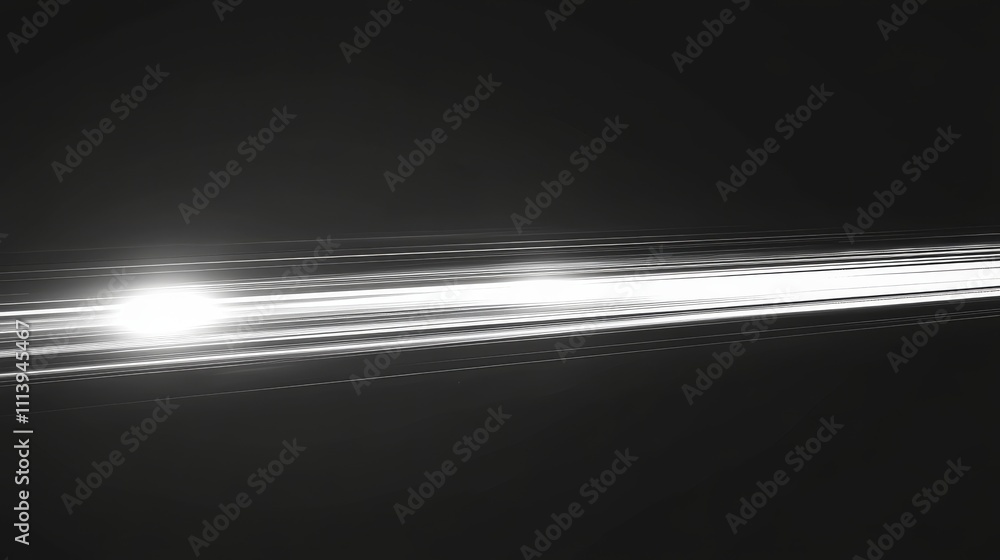 Poster vector light effects. set of white light lens effects on transparent background. transparent vector 