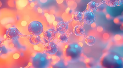 Close-Up 3D View of Intricate Insulin Molecule