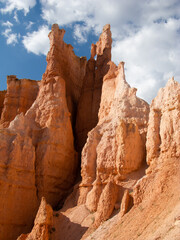 beautiful landscape in Bryce Canyon with magnificent Stone formation