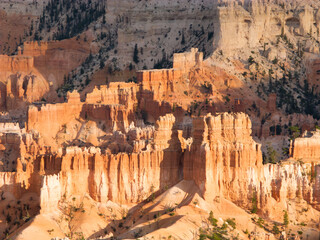 beautiful landscape in Bryce Canyon with magnificent Stone formation