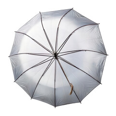 Transparent background umbrella outdoor clear view