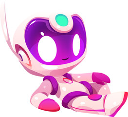 Cute Robot Lie