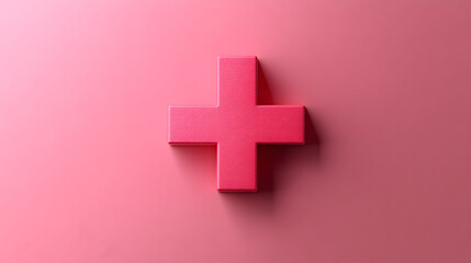 Obraz premium A Unique and Creative Minimalist Logo Featuring a Bandage-like element Set at a 45-Degree Angle on a Soft Pastel Background