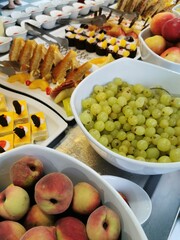 egyptian delicious desserts and fruits