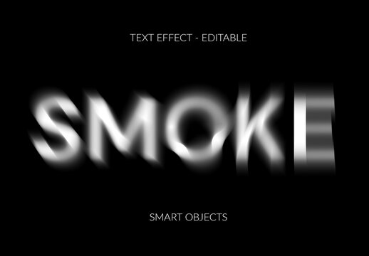 Smoke Text Effect