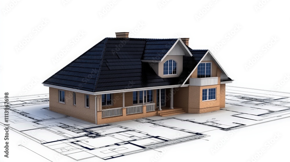 Aufkleber a drafter modifies building plans based on zoning requirements, ensuring the design complies with lo