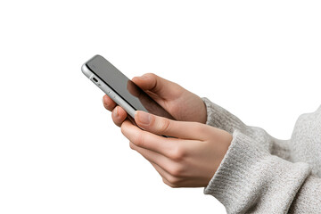 a person holding a cell phone