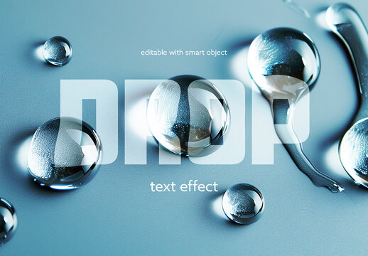 Drop Text Effect   