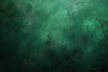 Obraz premium Dark green textured wall background. Ideal for adding depth and a moody atmosphere to designs.