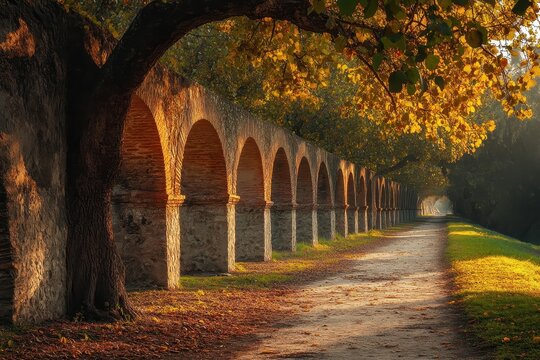 distinctive picture of mulberry tree canal