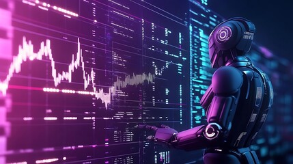 Pioneering robot trading technology graphic automation strategy innovation picture