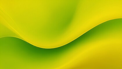 Fototapeta premium Yellow green wave wallpaper with abstract lines and lights background wave, abstract, 9