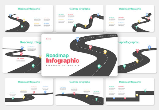 Roadmap Infographic Template Layout