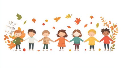 Unity Among Children: Symbol of Togetherness