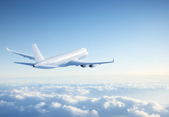 Fototapeta na wymiar airplane in the sky