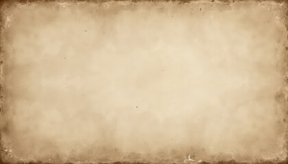 Naklejka premium Aged vintage canvas background texture in muted shades of brown and beige