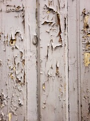 Gray Paint On Wooden Boards