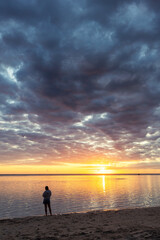 Coucher de soleil, Ile de la R&eacute;union