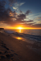 Obraz premium Coucher de soleil