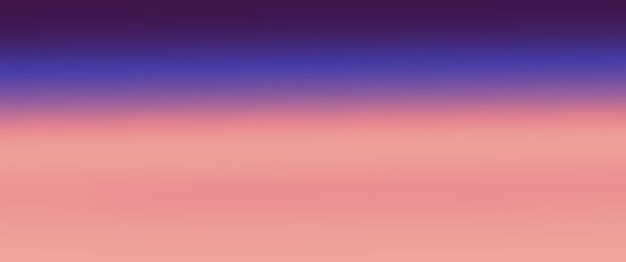 Colorful gradient sunset over a serene landscape creating a peaceful atmosphere