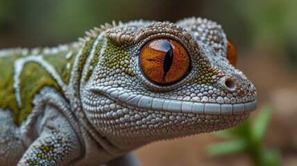 Obraz premium Gecko Portrait