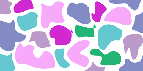 Bright colorful daisy flowers on a black background. Seamless Floral Pattern. allover vector small flower. fabric, background, wallpaper, packaging paper. Digital Printed. gradient random forms pebble