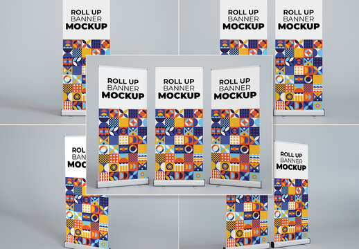 Roll-Up Banner Mockup
