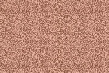 pattern of flowers on a brown background
