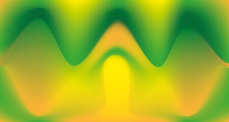 Vector green and yellow gradient