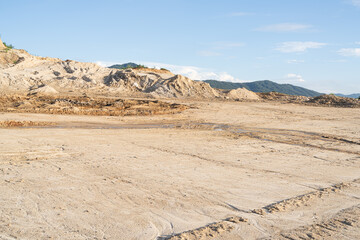 a view of a holiday at a construction site