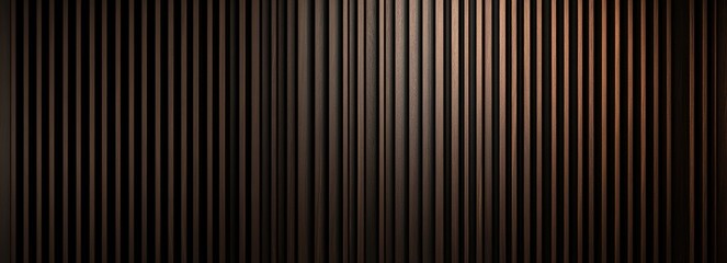 Obraz premium 暗い背景に直線的な縞模様が浮かぶ抽象的なデザインの作品