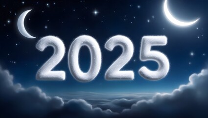 2025 New Year Background