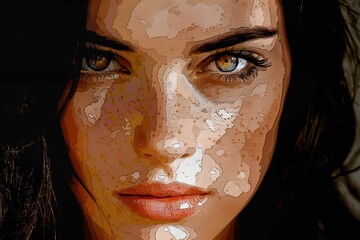 Fototapeta premium Explore the vibrant digital art community supporting artists and showcasing modern creations online