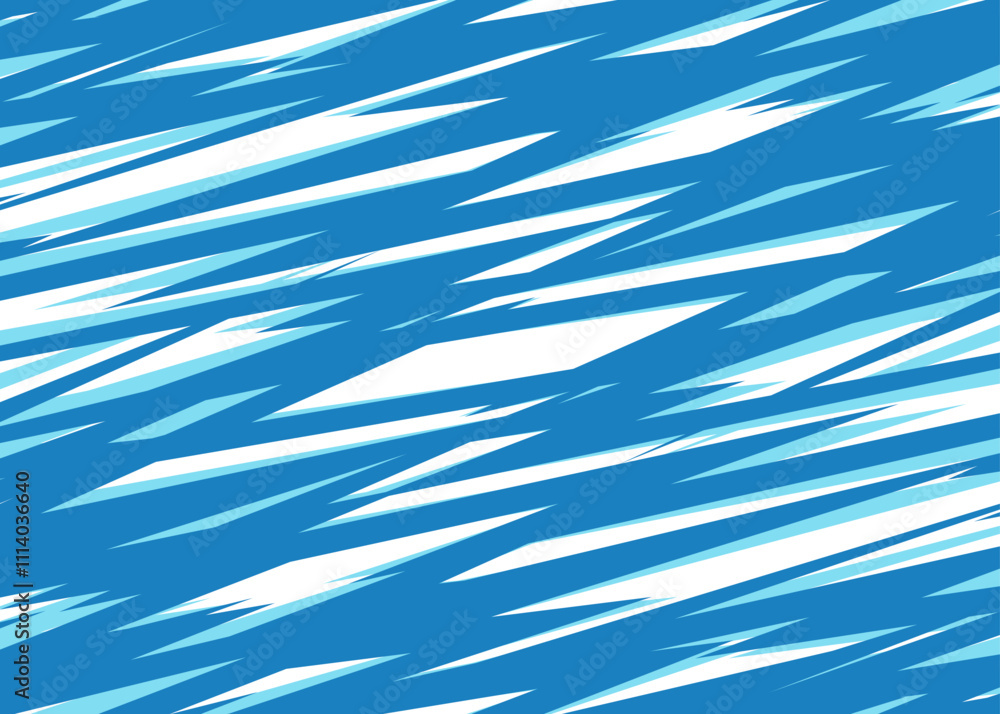 Poster abstract background with seamless rough slash lines pattern