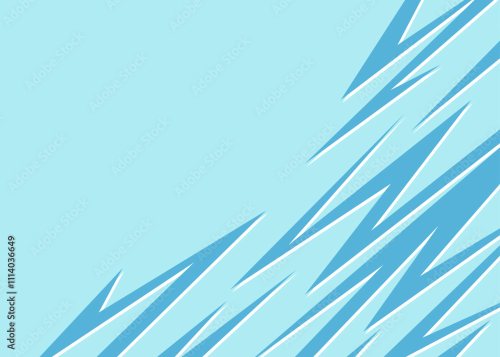 Aufkleber abstract background with seamless sharp arrow line pattern and with some copy space area
