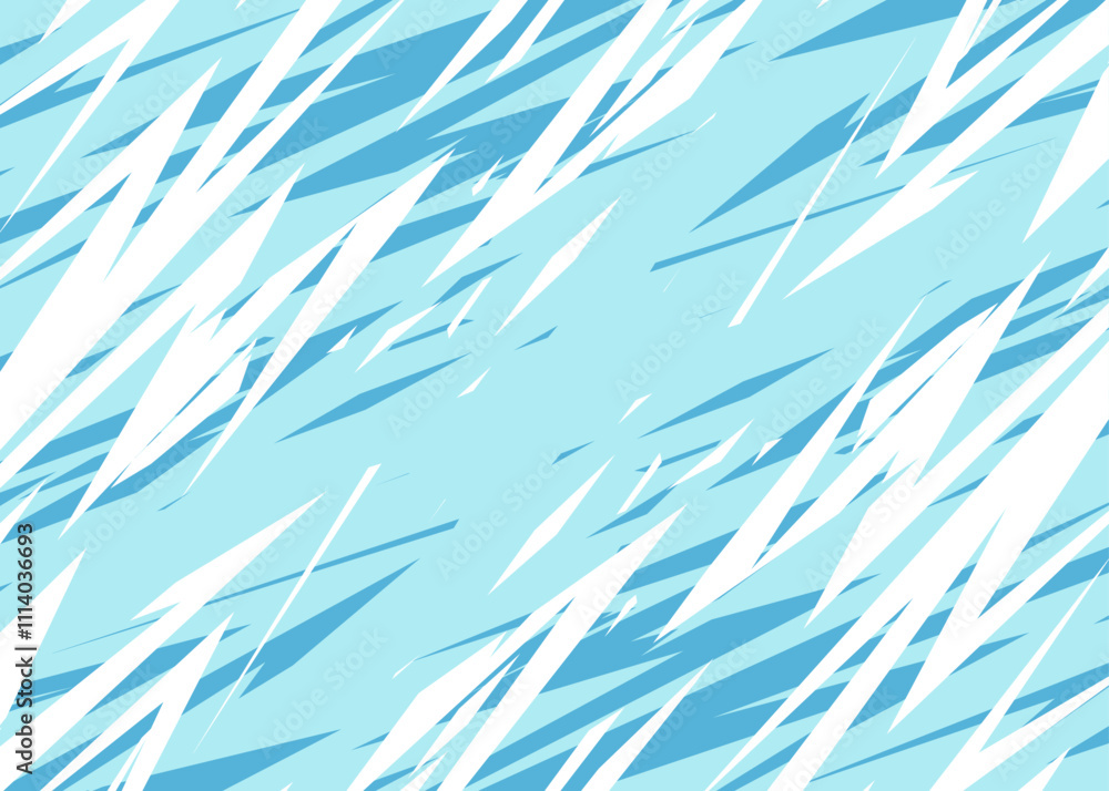 Aufkleber Abstract background with seamless sharp and slash line pattern. Raw scratch pattern
