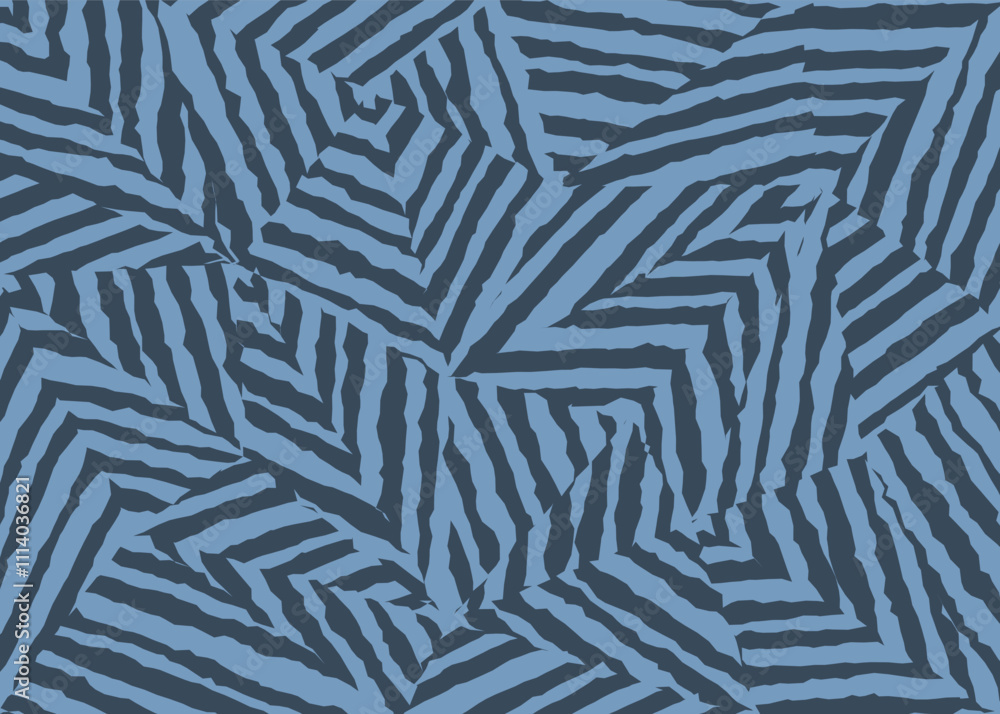 Poster abstract background with rough and raw triangular stripes pattern