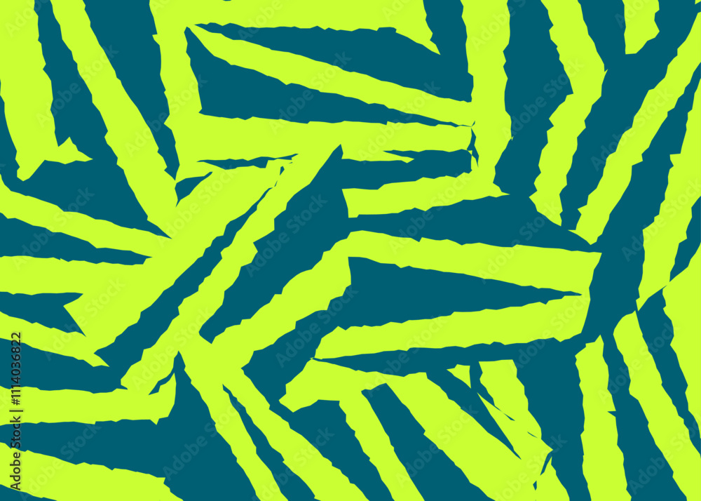 Poster abstract background with rough and raw stripes pattern