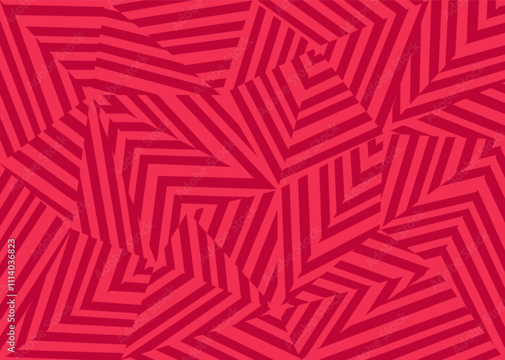 Poster abstract background with geometric triangle and stripe pattern. abstract dazzle camouflage pattern